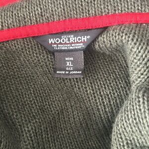 Men’s XL Woolrich Jacket Olive Green